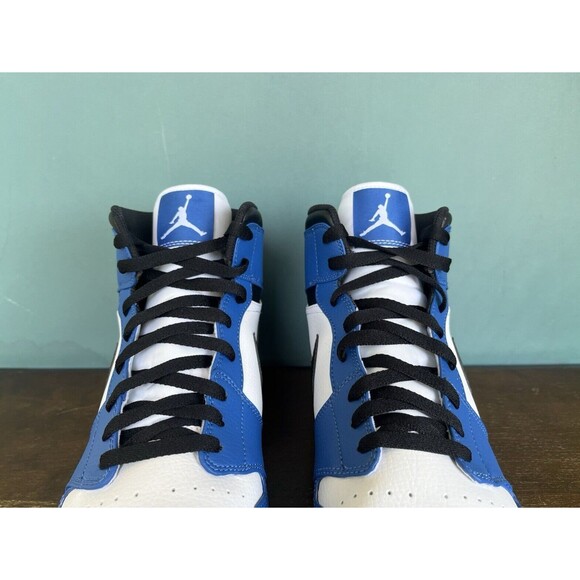 Jordan 1 Mid Alpha Menace Game Royal Football Cleats Men\'s Size 13 FJ6805-104 main image 4